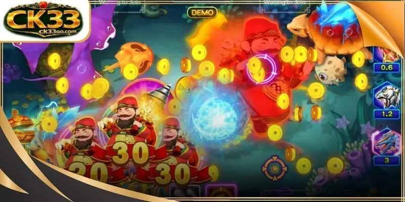 The Fortune Bazooka powerful projectiles to clear underwater screen quickly