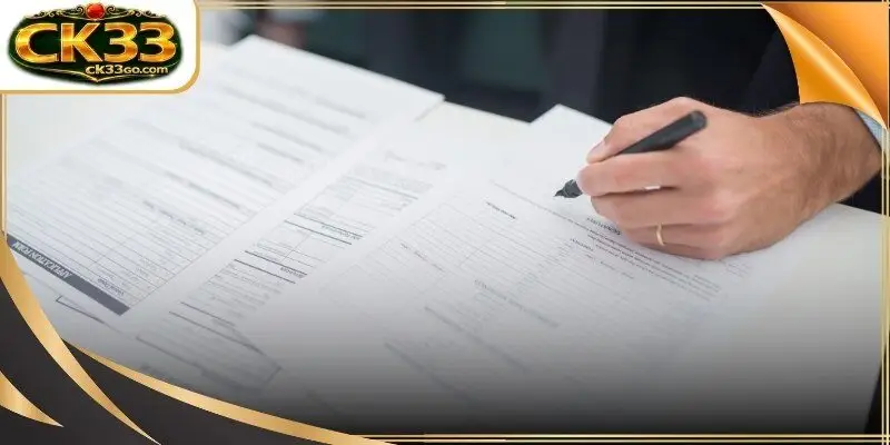 A professional support agent verifying documents in a secure environment