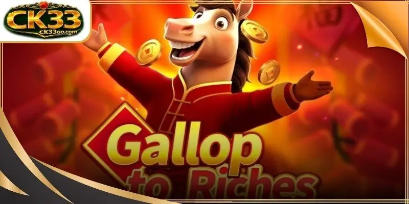 A dynamic 3x3 slot grid featuring elite horse racing symbols