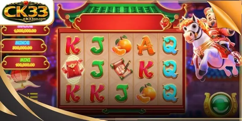 The Fortune Respin mechanic activating on a near-miss symbol alignment