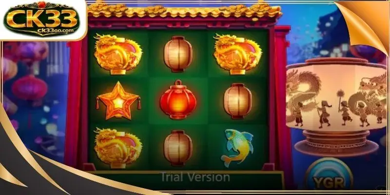 Golden dragon multipliers appearing randomly to boost the current round total