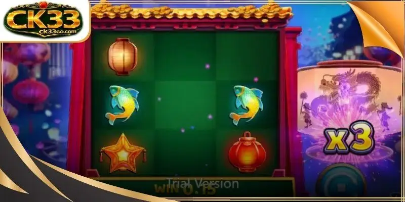 The transition screen to the free spins mode with stacking multipliers