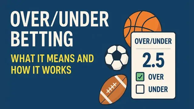 Over under betting strategy analyzing total goals based on match data